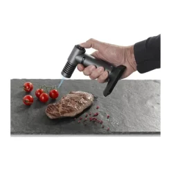 AdHoc Flambé Gasbrænder H 14 x L 10 cm - Metal/plastik - Sort