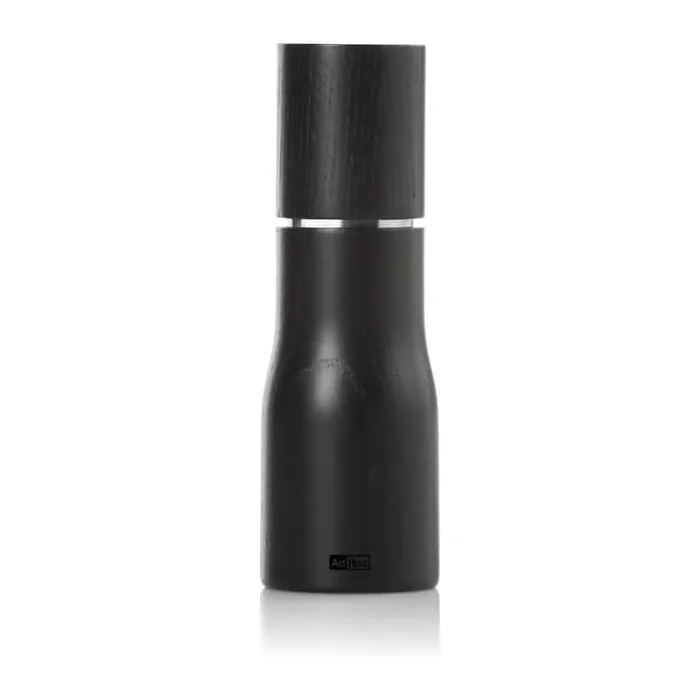 AdHoc Levo Salt- og peberkværn H 15 cm - Akacietræ - Sort