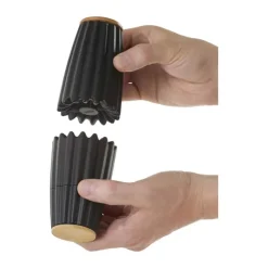 AdHoc MagTwo Kværnsæt - 2 dele H 19,5 cm - Plastik/bambus - Sort