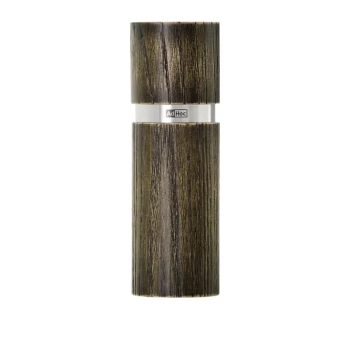 AdHoc Textura Kværn H 15 cm - Asketræ/rustfrit stål - Natur