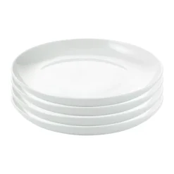 Aida Atelier Desserttallerken - 4 stk. Ø 18 cm - Porcelæn - Hvid