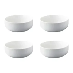 Aida Atelier Skål - 4 stk. Ø 13 cm - Porcelæn - Hvid