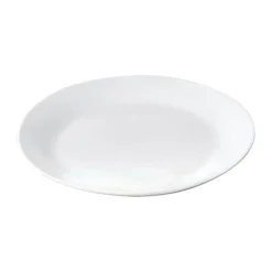Aida Café Steaktallerken - 4 stk. B 27,5 x L 27,5 cm - Porcelæn - Hvid