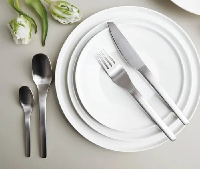 Aida Enso Frokosttallerken Ø 22 cm - Porcelæn - Hvid
