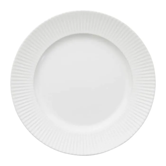 Aida Groovy Frokosttallerken Ø 21 cm - Stentøj - Hvid