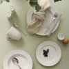 Aida Groovy Skål Ø 14,5 cm - Stentøj - Hvid