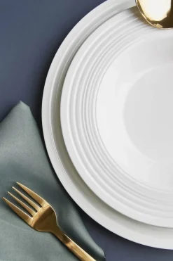 Aida Passion Middagstallerken - 4 stk. Ø 28 cm - Porcelæn - Creme Hvid