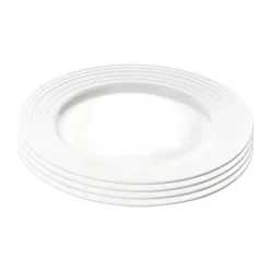 Aida Passion Middagstallerken - 4 stk. Ø 28 cm - Porcelæn - Creme Hvid