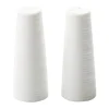Aida Passion Salt- og pebersæt H 10 x B 7 cm - Porcelæn - Creme Hvid