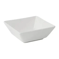 Aida Quadro Skål B 13 x L 13 cm - Stentøj - Hvid