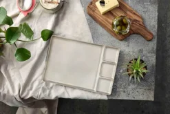 Aida RAW Sushi Tallerken B 21,5 x L 31,5 cm - Stentøj - Beige