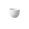 Aida Relief Sukkerskål Ø 8,7 x H 6,8 - Porcelæn - Hvid