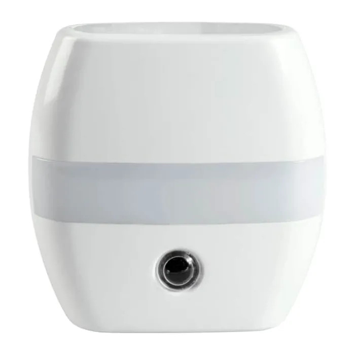 Alecto LED Natlampe Lyssensor - Plastik - Hvid