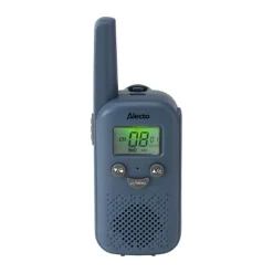 Alecto Walkie-talkie sæt - 2 dele Genopladelig - ABS-plastik- Blå