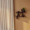 Andersen Furniture A-Shelf Hylde H 46 x B 52 x D 9 cm - Stål - Sort