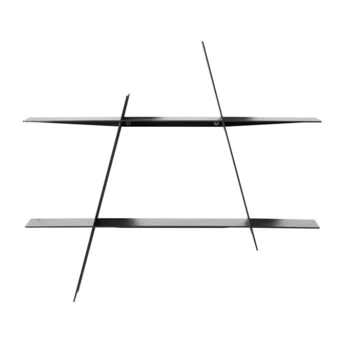 Andersen Furniture A-Shelf Hylde H 46 x B 52 x D 9 cm - Stål - Sort