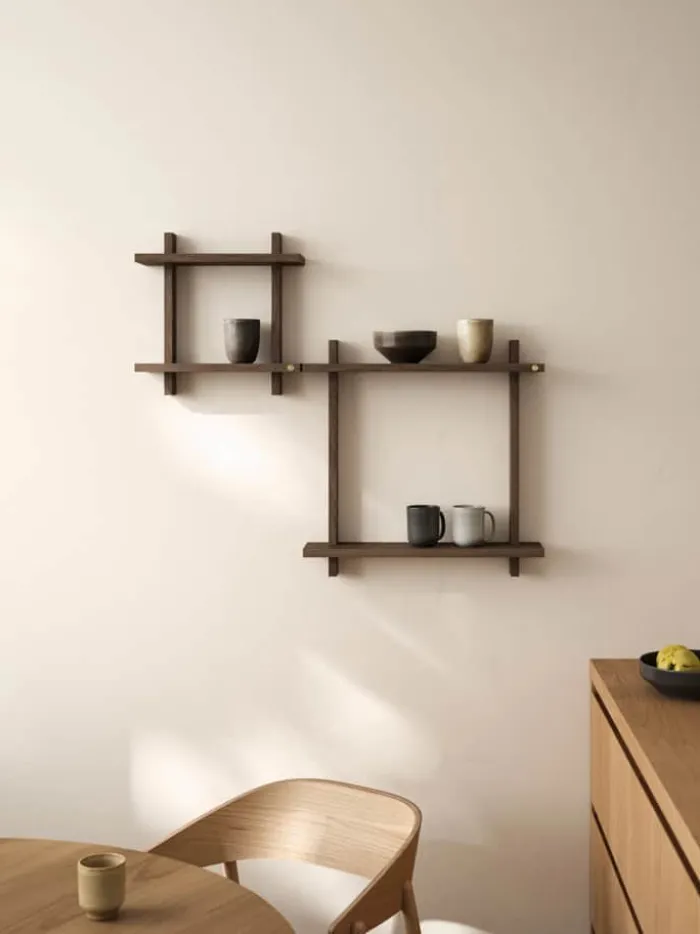 Andersen Furniture Treat Hylde H 50 x B 50 x D 12cm - Egetræ - Brun