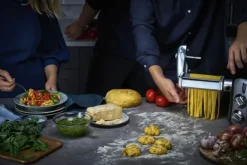 Ankarsrum Assistent Original Pastarulle - Fettuccine Passer til Ankarsum AKM 6230 Røremaskine - Aluminium