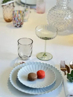 Anna von Lipa Swirl Vandglas 25 cl - Glas - Cashmere