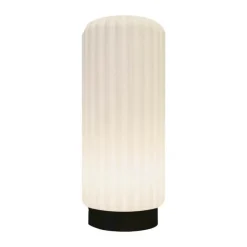 Atelier Pierre since 1968 Dentelles Tall XL Portable Gulvlampe H 66 x Ø 27 cm - LED - Hvid/sort