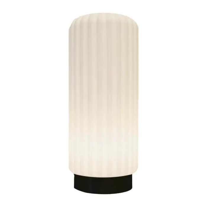 Atelier Pierre since 1968 Dentelles Tall XL Portable Gulvlampe H 66 x Ø 27 cm - LED - Hvid/sort