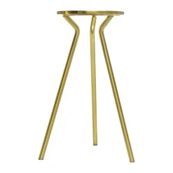 Atelier Pierre since 1968 Dentelles Tripod Lampefod H 24 cm - Stål - Guldfarvet