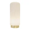 Atelier Pierre since 1968 Dentelles Tall XL Portable Gulvlampe H 66 x Ø 27 cm - LED - Hvid/guld