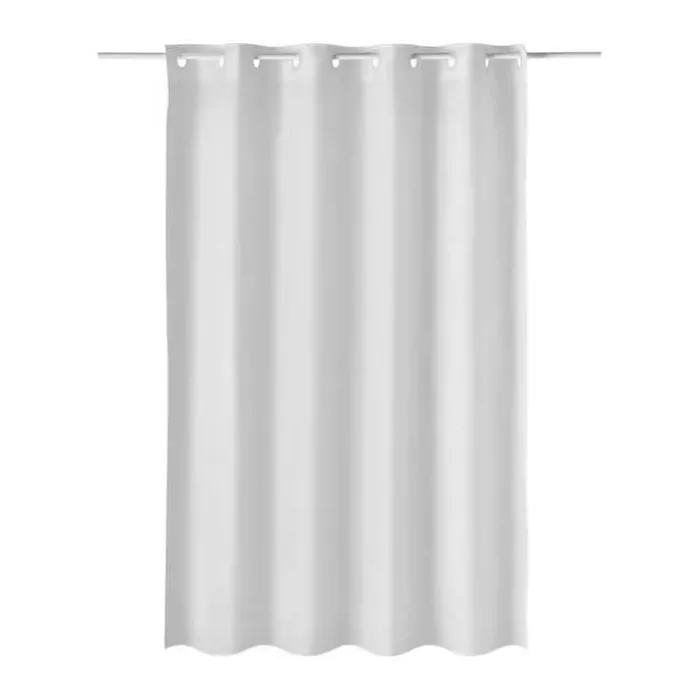 Atenas Badeforhæng B 180 x L 200 cm - Polyester - White