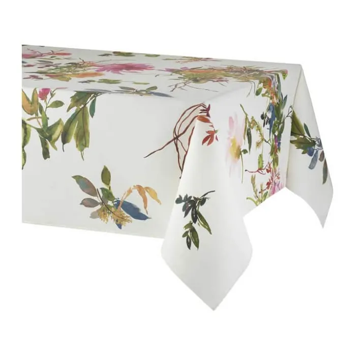 Atenas Savannah Dug Ø 150 cm - Bomuld - Blanco
