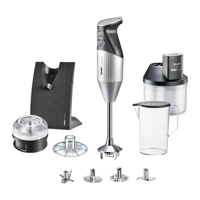 Bamix Swissline Superbox Stavblender 200 Watt - Sølvgrå