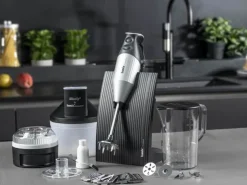 Bamix Swissline Superbox Stavblender 200 Watt - Sølvgrå