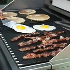 Barbecue Masters Flex Grillmåtte - 2 stk. B 33 x L 40 cm - Silikone - Hvid
