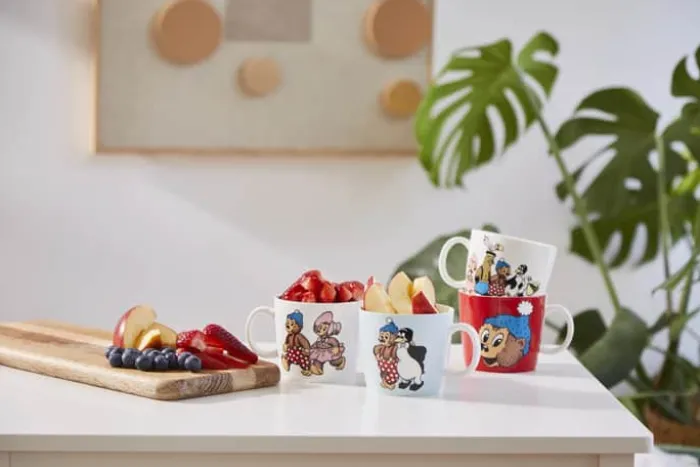 Barbo Toys Krus- Rasmus/ Pelle 30 cl - Keramik - Rød