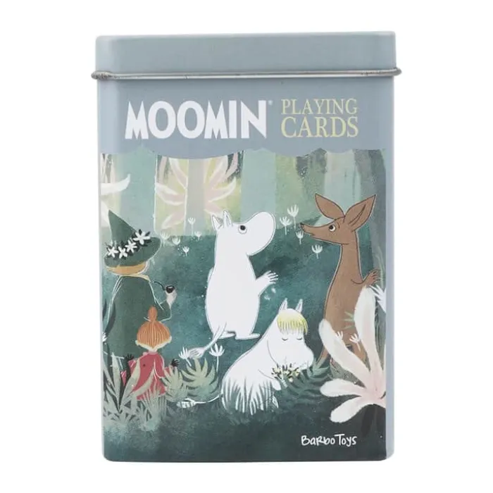 Barbo Toys Mumi Spillekort - Skov B 7,5 x H 4 x L 10,5 cm - Grøn