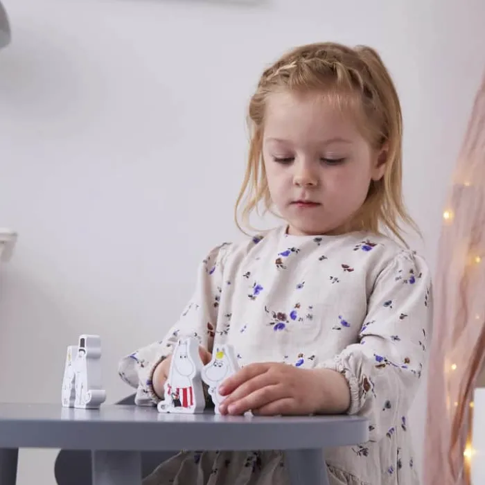 Barbo Toys Mumitrolde - 5 stk. Træ - Blå
