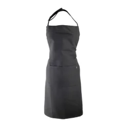 Bastian Forklæde B 80 x L 95 cm - Bomuld - Sort