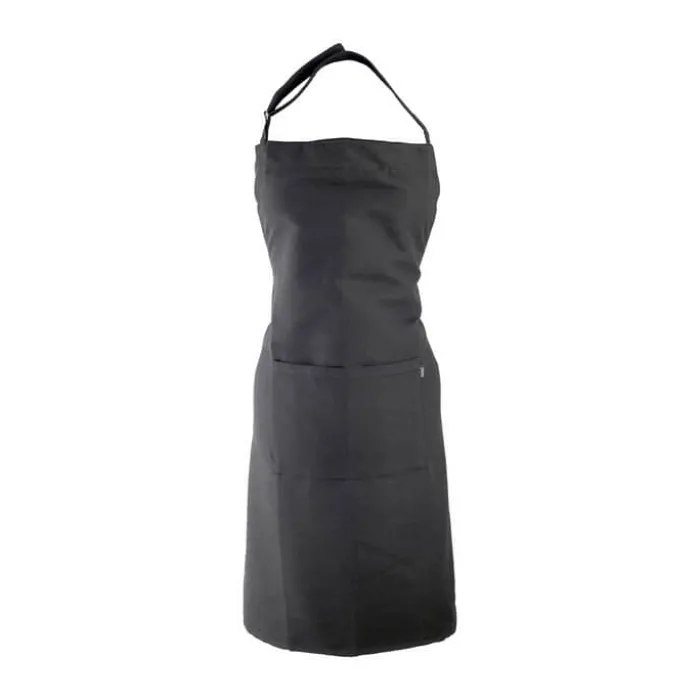 Bastian Forklæde B 80 x L 95 cm - Bomuld - Sort