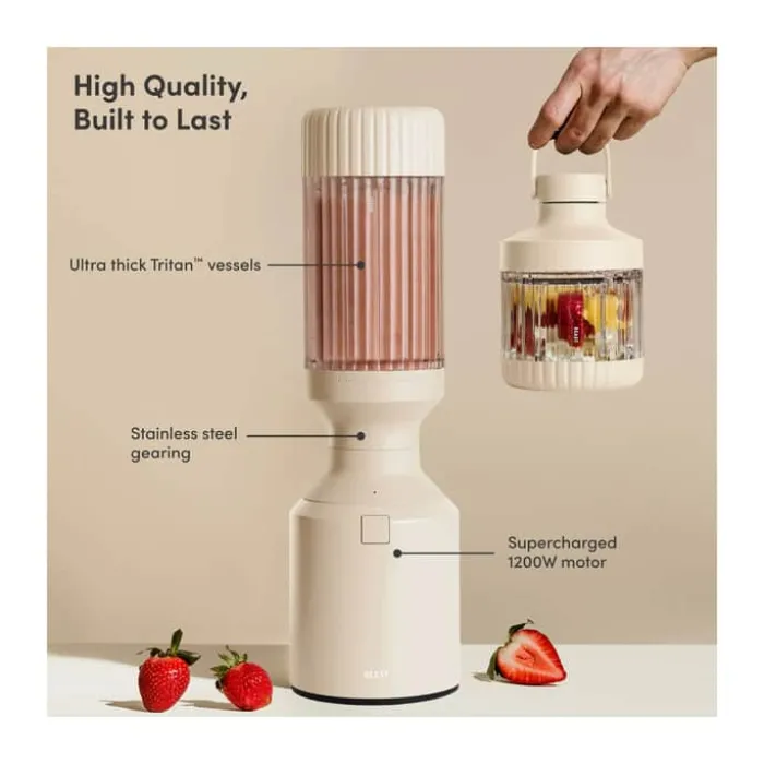 Beast Mega Plus Blender 1200 watt - 1,2 liter - Sand
