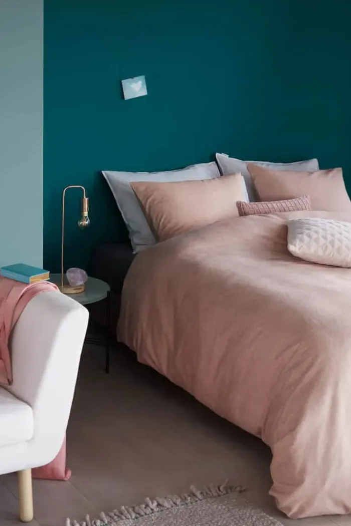 BeddingHouse Frost Sengetøj B 140 x L 220 cm - Bomuldsflanel - Soft Pink