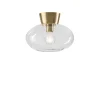 Belid Bullo Loftlampe Ø 27 cm - E27 - Brass/clear