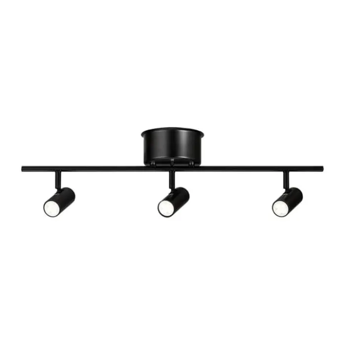 Belid Cato Spotlightskinne L 66 cm - 3 spots - Mat sort