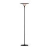 Belid Diablo Gulvlampe H 134,5 cm - G9 - Mat sort/rød