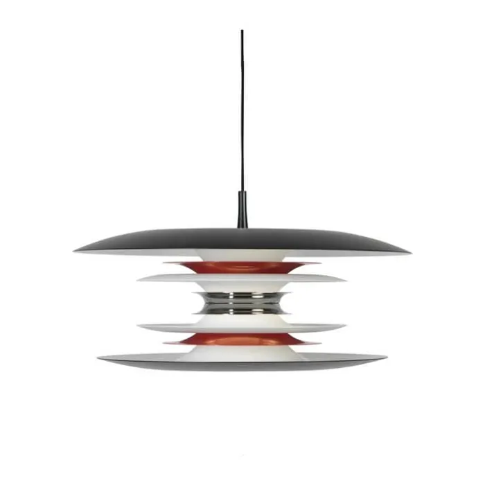 Belid Diablo Pendel Ø 50 cm - E27 - Sort/Rød