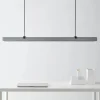 Belid Fold Pendel Office L 116 cm -LED - Beton