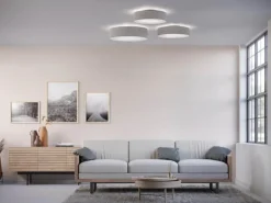 Belid Soft Plafond Ø 50 cm - Uld/metal - Grå