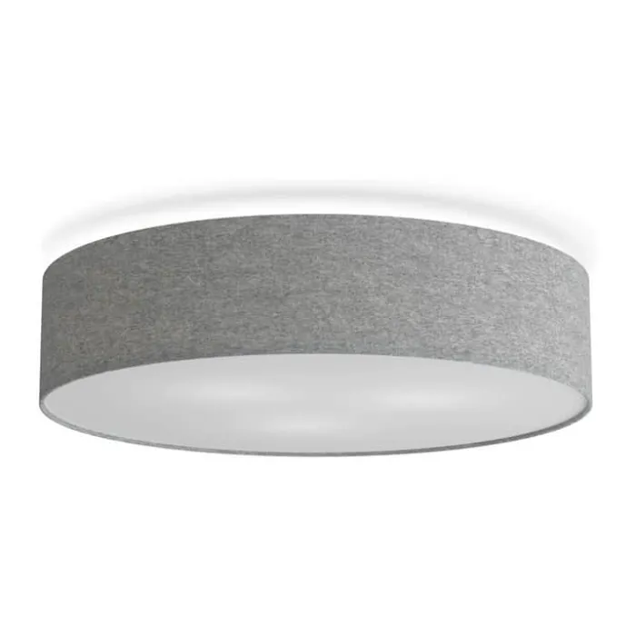 Belid Soft Plafond Ø 50 cm - Uld/metal - Grå