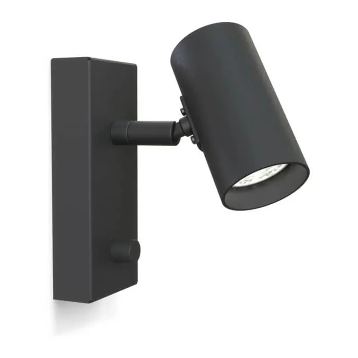 Belid Tyson Væglampe H 15,5 cm - Metal - Sort