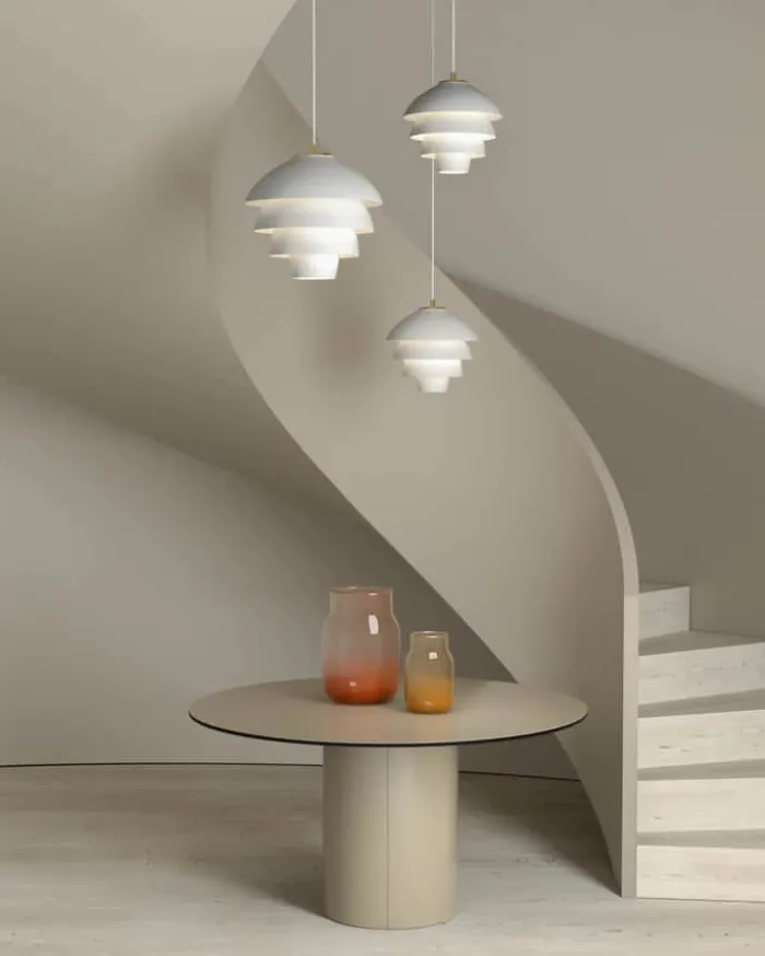 Belid Valencia Pendel Ø 31,8 cm - E27 - Mathvid/messing