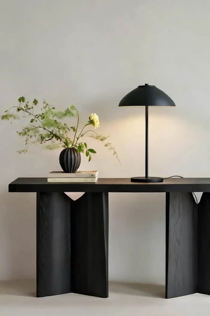Belid Vali Bordlampe Ø 24 x L 40 cm - Metal - Sort