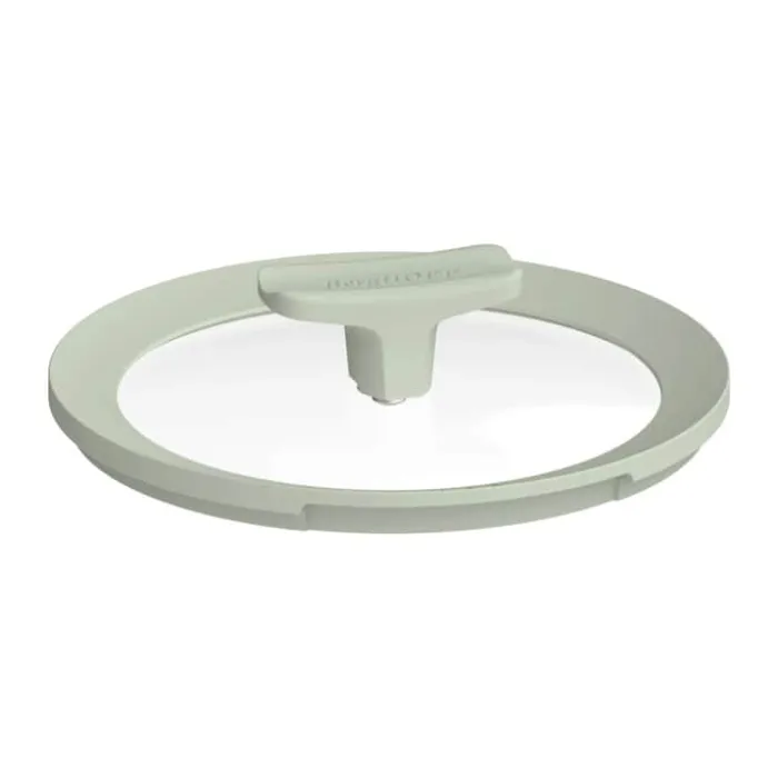 BergHOFF Balance Grydelåg Ø 20 cm - Glas/silikone - Sage